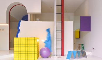 本杰明·摩尔涂料金华体验中心，一场色彩爆发的随机空间实验/NDB Design新作
